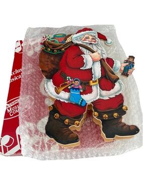 San Francisco Music Wood Santa Musical Animated 3D Moving 11"
Jingle Bells